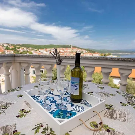In - Insel Krk 13603 Apartmán Vrbnik (Primorje-Gorski Kotar)